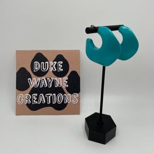 Vintage 1980's Acrylic Earrings